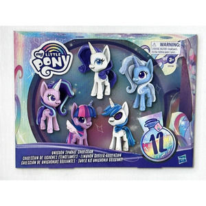 NEW in BOX My Little Pony Set Of Five Unicorns Sparkle Collection Figures Sealed